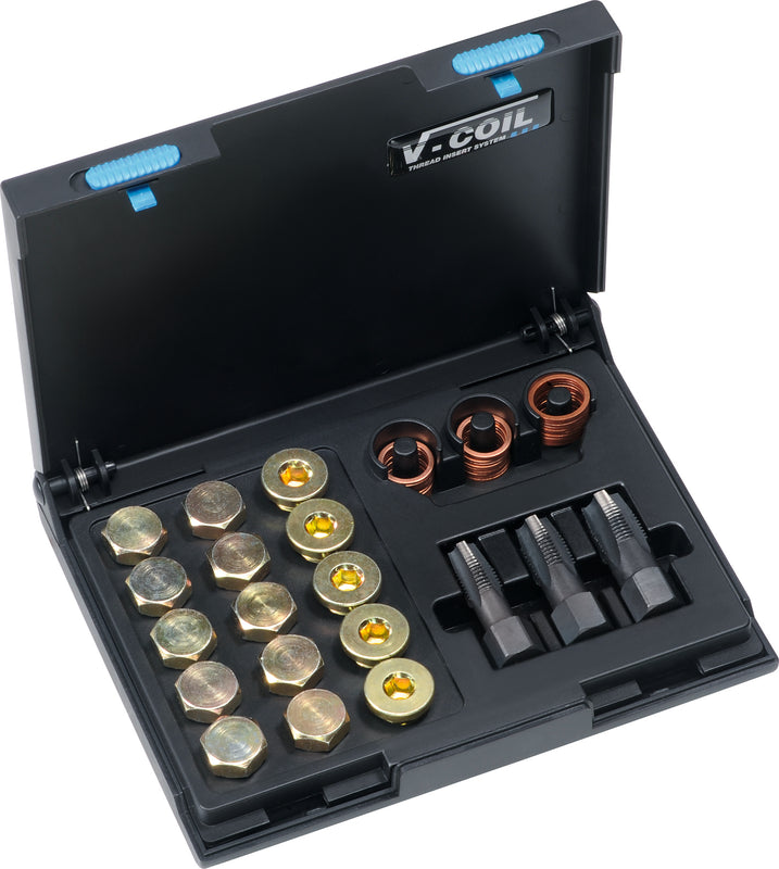 19120, VOLKEL, V-COIL-Set OS 20, Retainer Rings OS made of Copper (CU) and Aluminium, M13x1.5 / M15x1.5 / M17x1.5