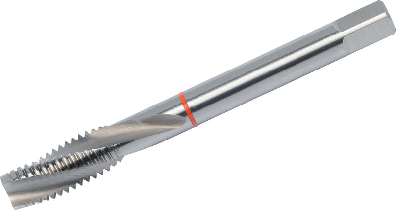 91083, VOLKEL, Machine Tap Red Ring, JIS B-4430/D-R15 HSSE, M 10x1.25