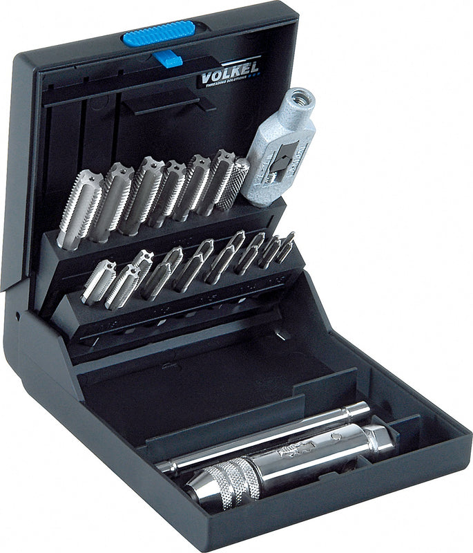 47055, VOLKEL, Tap & Die Set, DIN 352 HSSE , M 3 - 12
