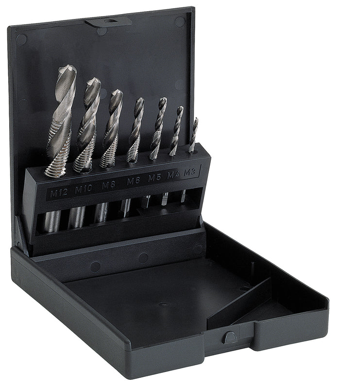 47870, VOLKEL, Combined Taps Set , HSSE, BSW 1/8 - 1/2