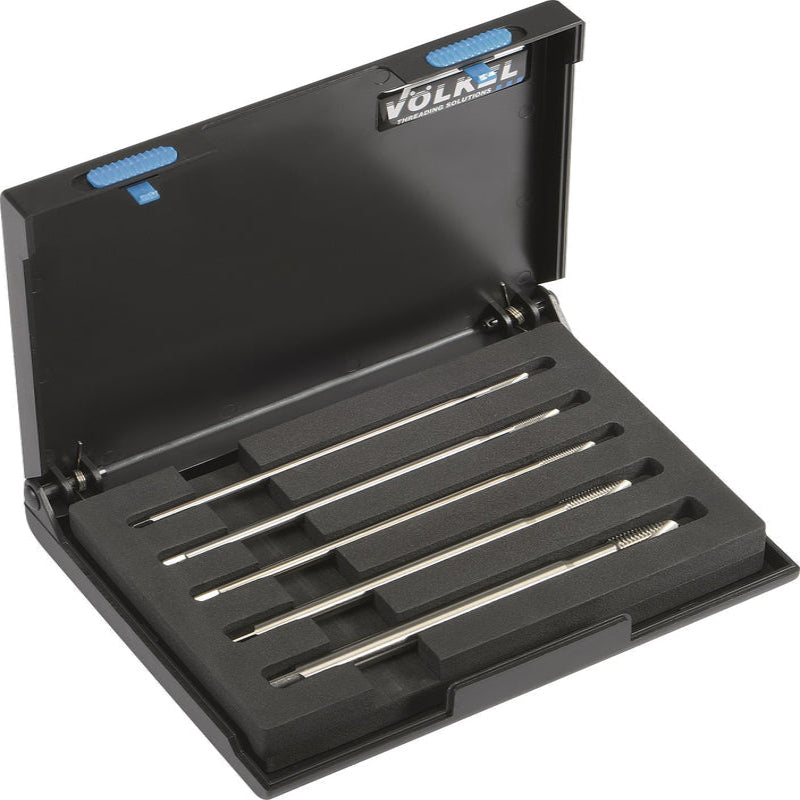 47930, VOLKEL, Tap & Die Set, HSSE Form B 100mm extra long, M 4 - 10