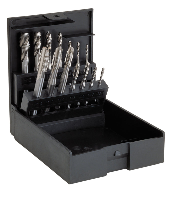 47901, VOLKEL, Tap & Die Set, DIN 371/376 HSSE Form B + R35, M 3 - 12