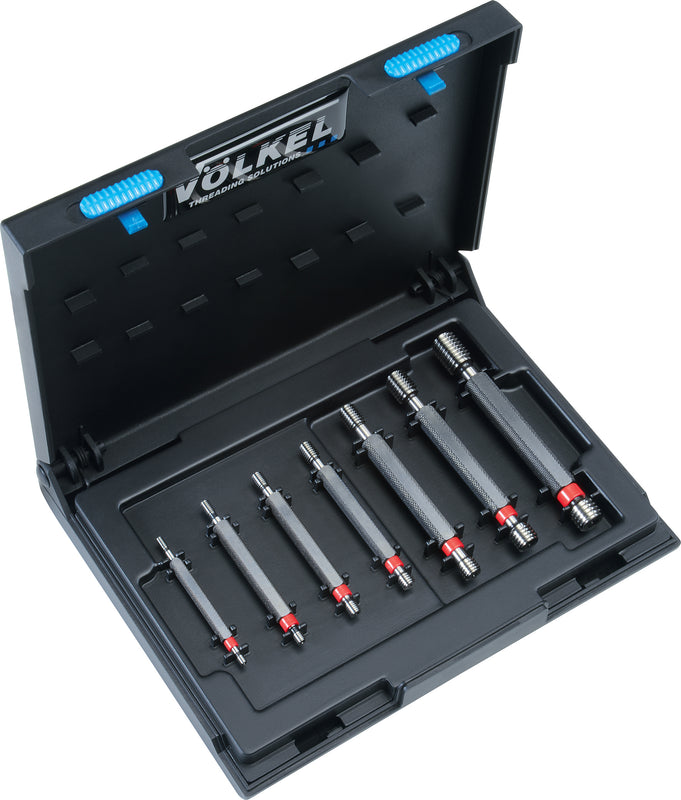 16026, VOLKEL, Thread Plug Gauge Set, , M 3 - 12