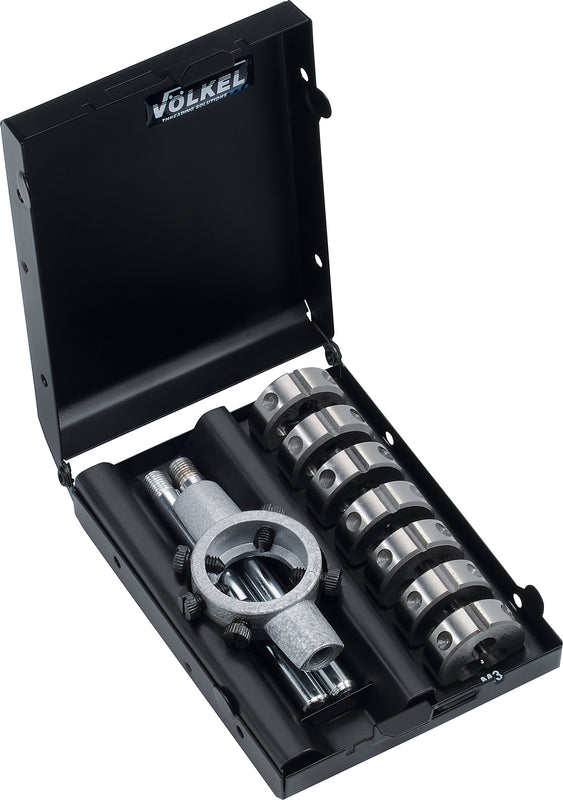 49525, VOLKEL, Tap & Die Set P.V. 92, DIN 223 HSS , M 3 - 12