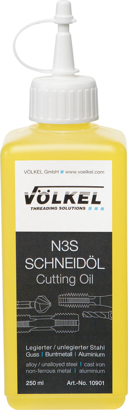 10901, VOLKEL, Cutting Oil N3S Bottle, , 250 ml