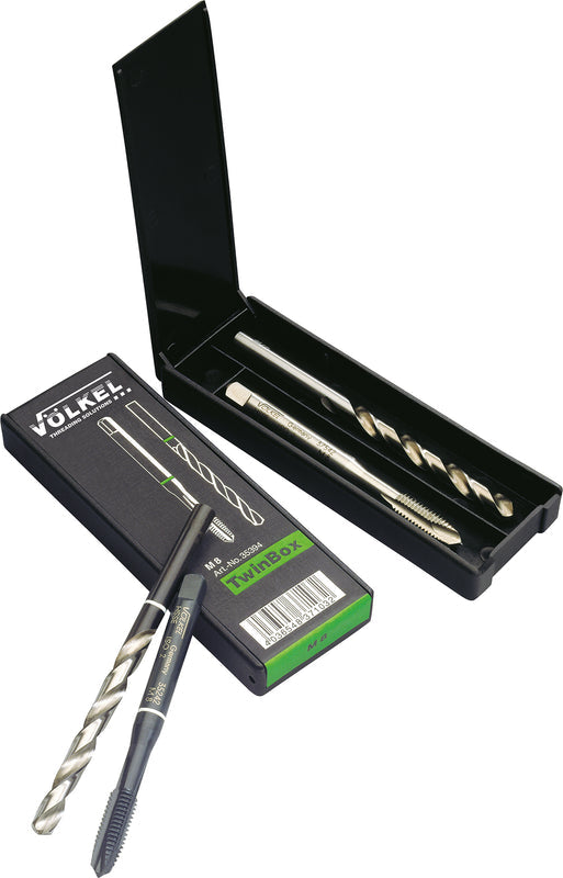 36497, VOLKEL, TwinBox Blue Ring, DIN 376/R39 HSSE, M 14 x 2.0