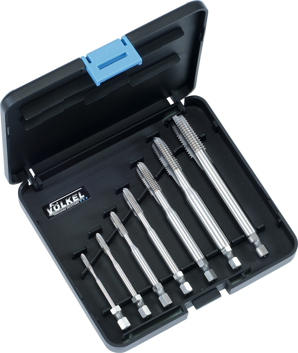 47975, VOLKEL, Tap & Die Set P.K. 328, HSSE DIN 371/376 Form B  HexDrive, M 3-12